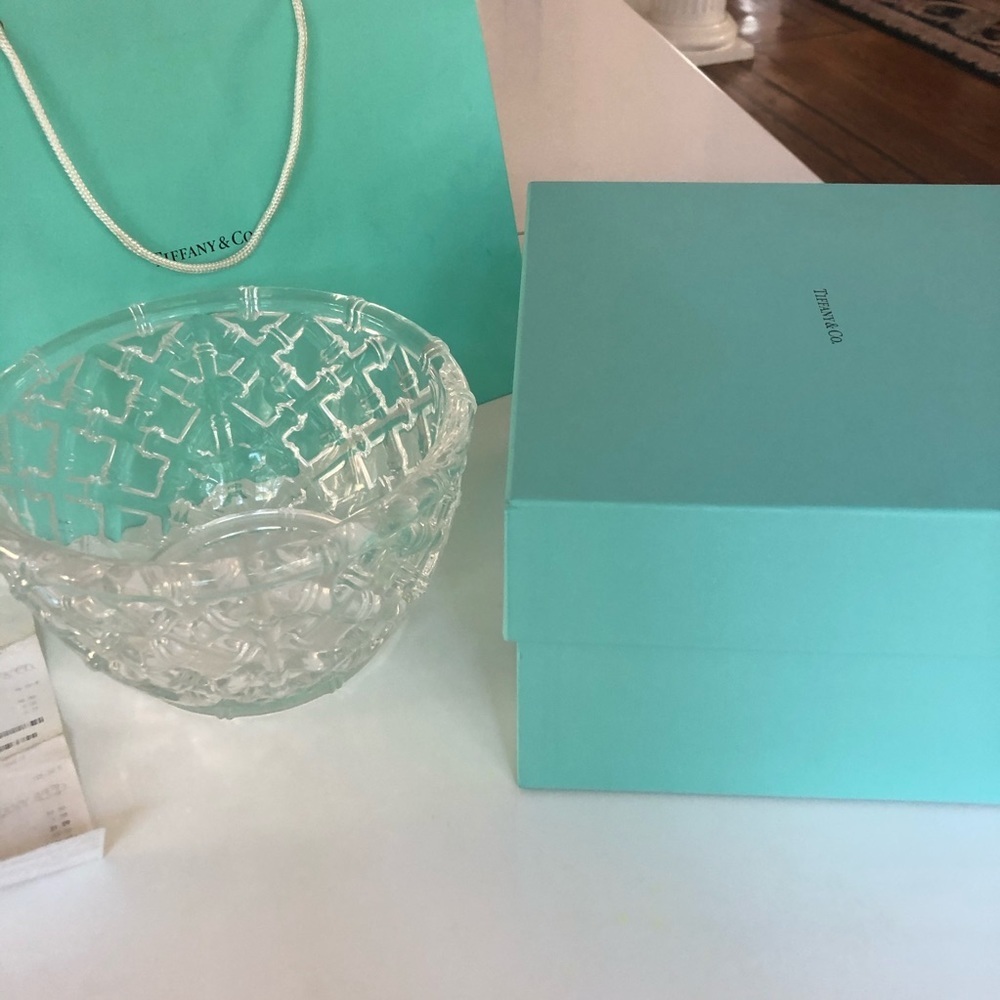 Brand New Tiffany & Co. 9” Bamboo Bowl - Picture 4 of 7